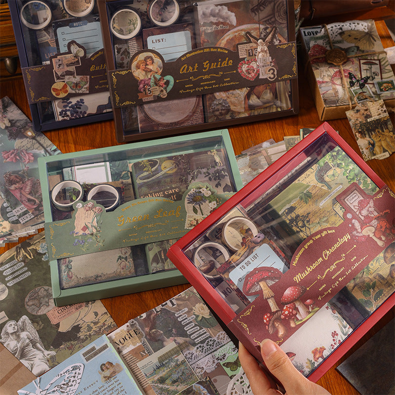 Junk Journal Kit | Vintage Scrapbook Supplies & Gift Sets – PaperLooms
