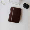 Vintage A7 6-Ring Binder | Dark Chocolate Pocket Journal