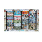 Vintage Landscape Washi Tapes - Borders & Scenes for Retro Journaling