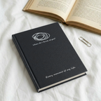 "Every Moment" Poetic B6 Journal | Romantic Minimalist Notebook
