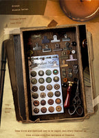 Thick Cardboard 3D Stickers - Vintage Gears for Journal & Ita-Bag Collage