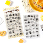 Vintage Patisserie Clear Silicone Stamp Set