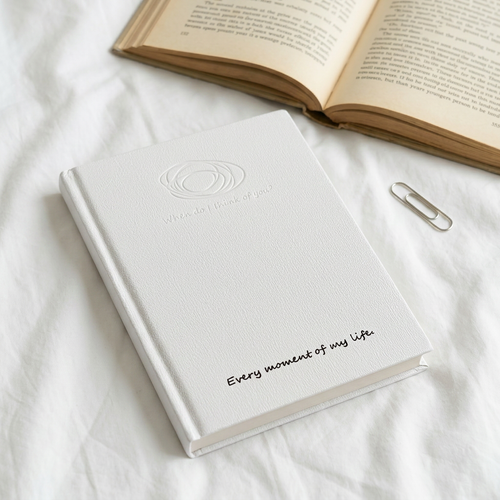 "Every Moment" Poetic B6 Journal | Romantic Minimalist Notebook