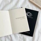 "Every Moment" Poetic B6 Journal | Romantic Minimalist Notebook