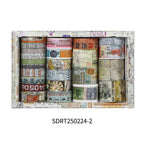 Vintage Landscape Washi Tapes - Borders & Scenes for Retro Journaling SDR250224-2 17.1*10.9