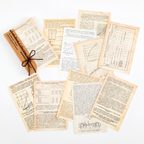Attic Library Collection - Academic Charts Vintage Document Paper