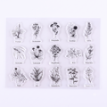 Vintage Ephemera Clear Silicone Stamp Collection