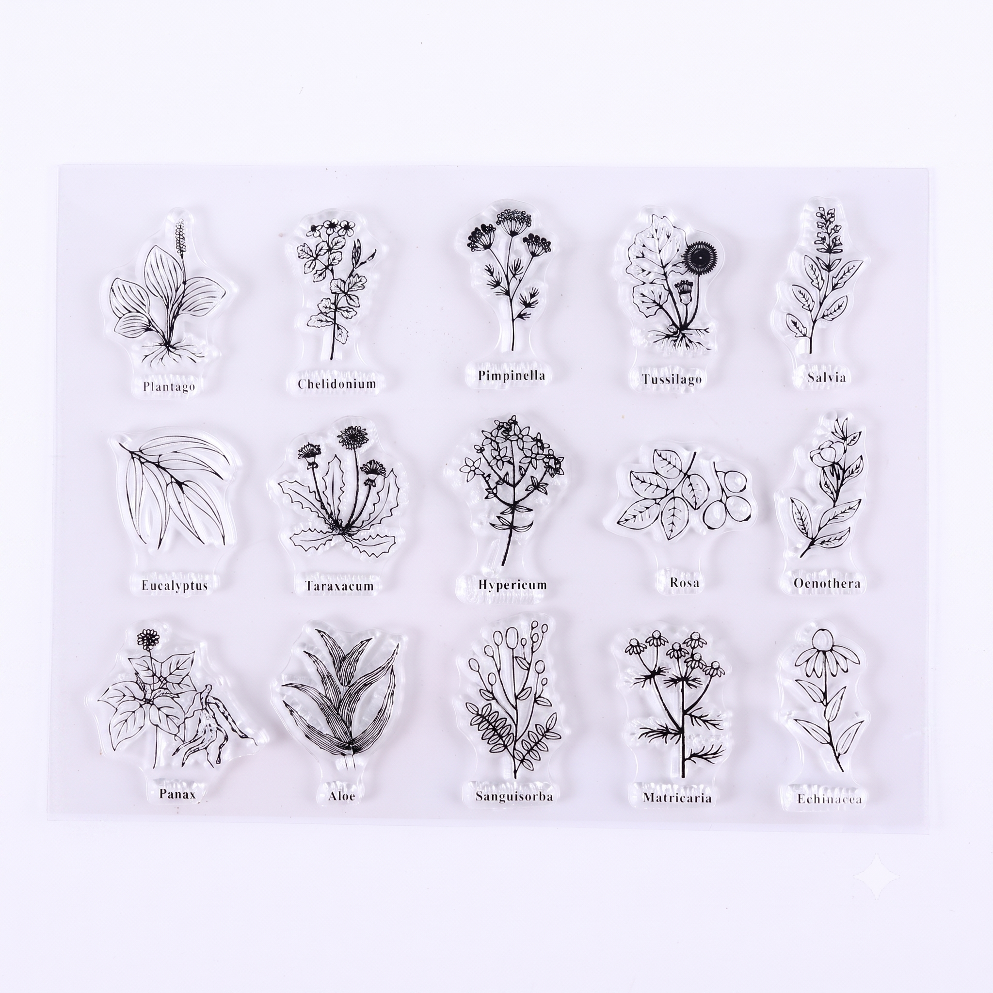 Vintage Ephemera Clear Silicone Stamp Collection