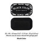 Black Color water-based ink pad with open sponge surface