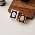 borderless postage wooden stamp stamp edge border frame vintage mail art stamp