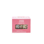 Variant image for the Cherry Blossom light pink botanical washi tape set. Features 5 rolls of aesthetic floral tape in a mini pink box for journaling.