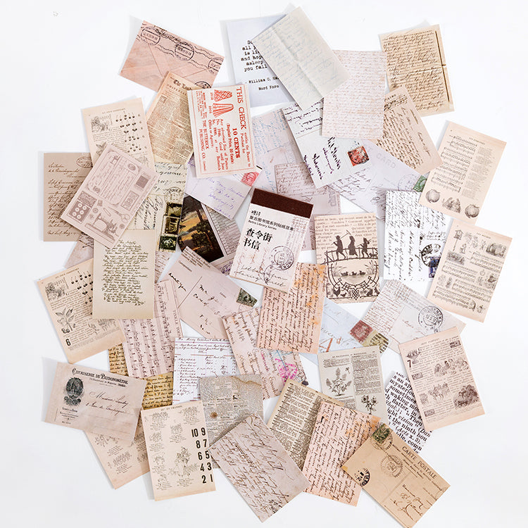 Classic library decorative stickers with vintage book motifs perfect for reading journals
