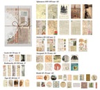 Dream Narrative theme — full layout of dreamlike specimen pieces