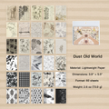 Vintage Scrapbook Paper Pack — 60 Sheets, 4 Themes
