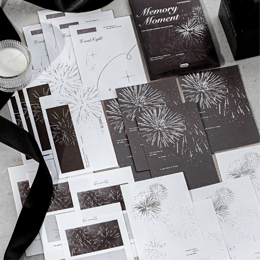 Elegant ephemera pieces applied in journal spread with decorative layering