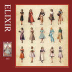 Vintage European Portrait Stickers - 30 PET Sheets Elixir