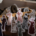 "European Vintage Ladies Paper Collection - Mixed Media Craft Pack"