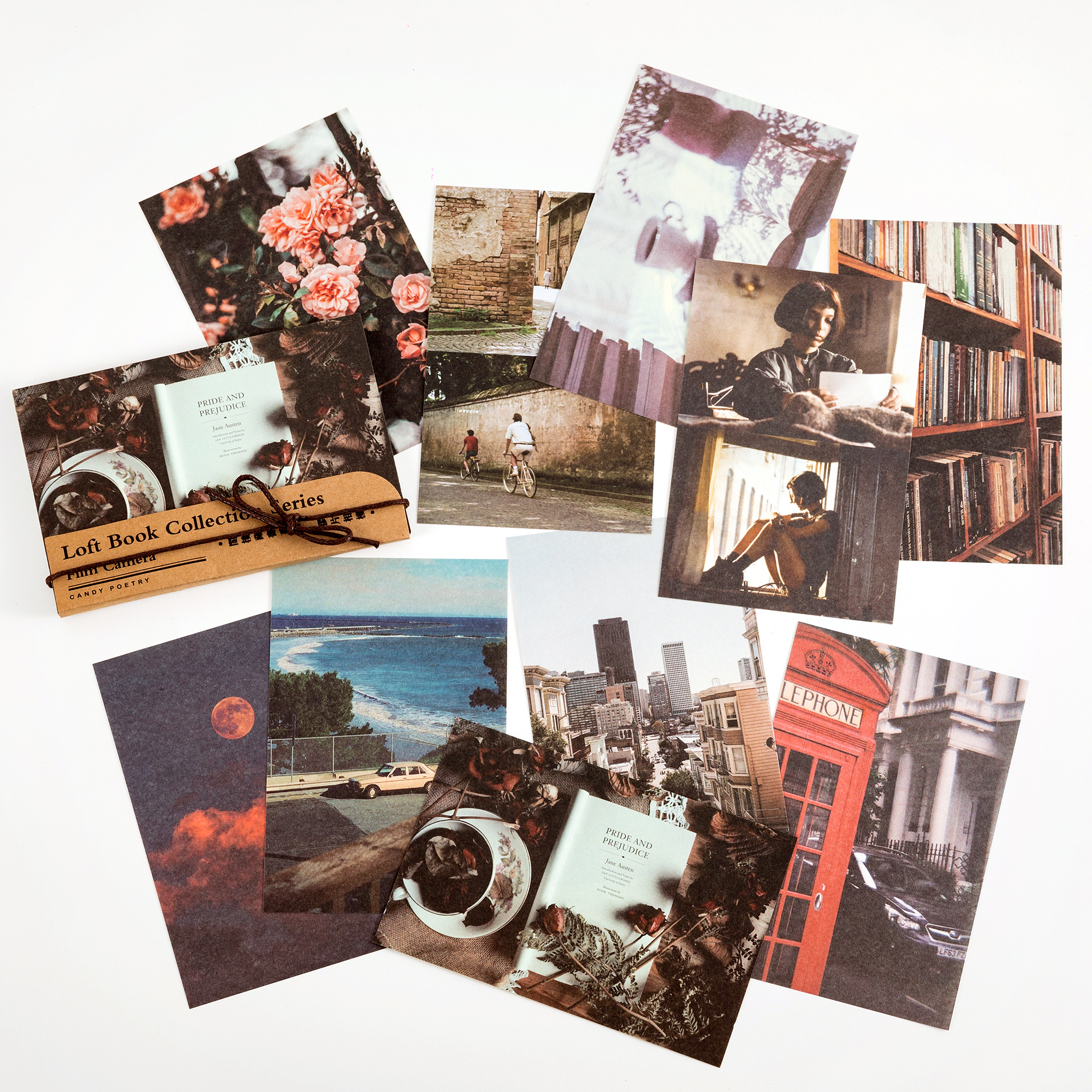 Attic Library Collection - Film Camera Vintage Correspondence Paper Design