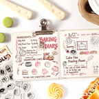 Vintage Patisserie Clear Silicone Stamp Set