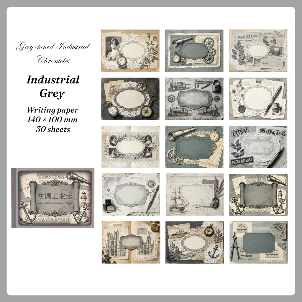  Industrial Grey — 15 machinery and factory designs