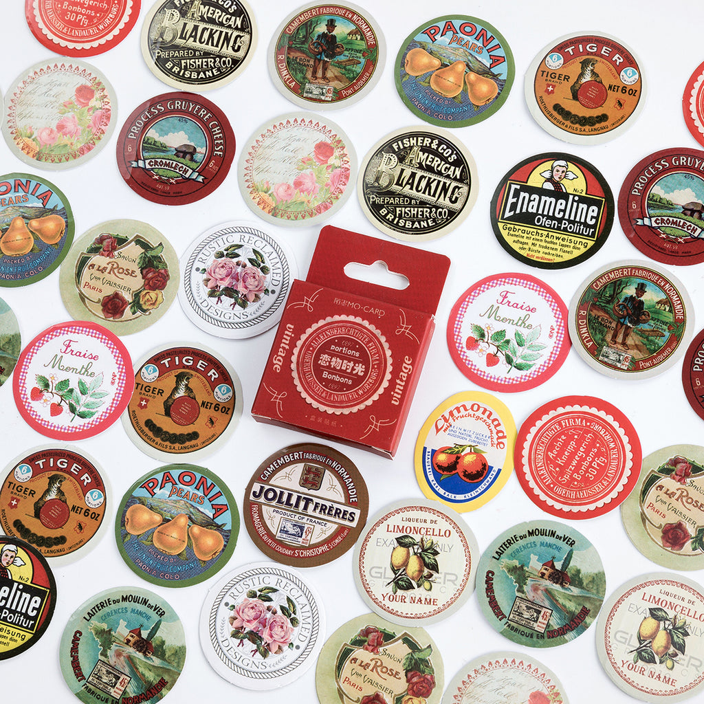 Journal stickers usage examples from Fetish Time series showing creative applications for bullet journaling and crafting