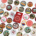 Journal stickers usage examples from Fetish Time series showing creative applications for bullet journaling and crafting