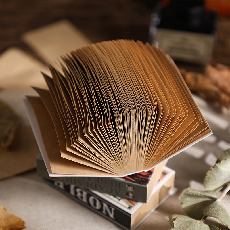  Kraft Paper Memo Sheets - Product Detail View