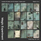 Magic Academy Collection - Magic Experiment Gothic Background Paper