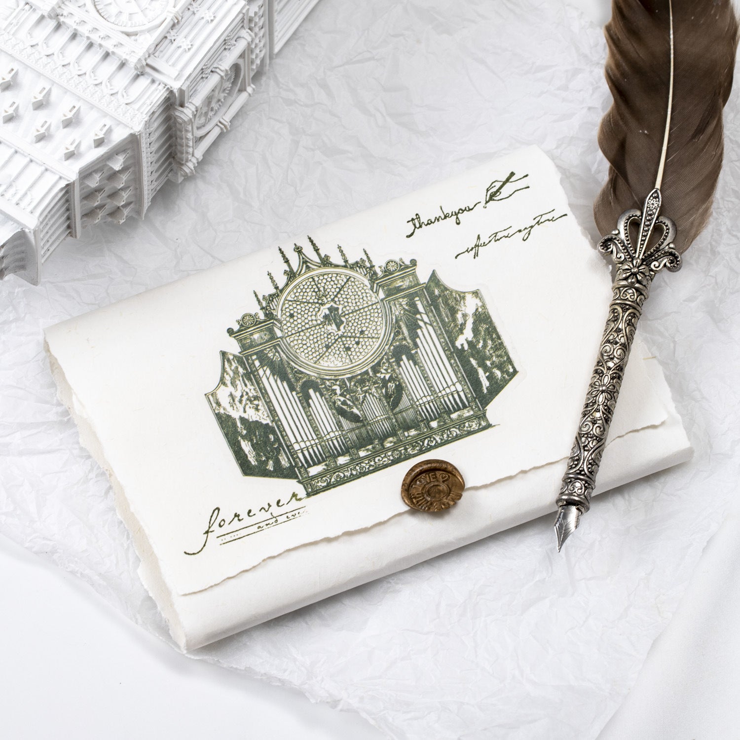  Medieval background paper usage example, fantasy themed journaling and collage crafts