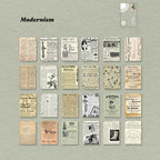 	24 vintage newspaper advertisement ephemera papers featuring bicycles, corsets, appliances and medicine ads