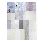 Monochrome ash gray minimal textured background paper