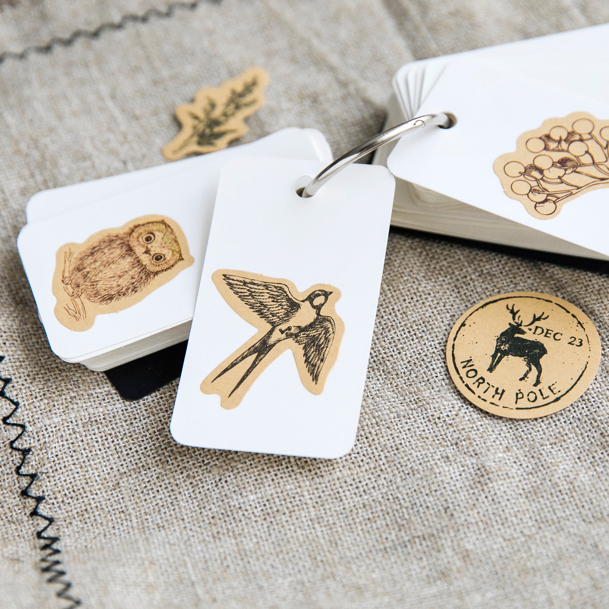 Multi-purpose decorative sealing stickers for bullet journals, photo albums and handmade crafts