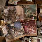 "Natural History paper craft collection - comprehensive botanical and geology themed paper set"