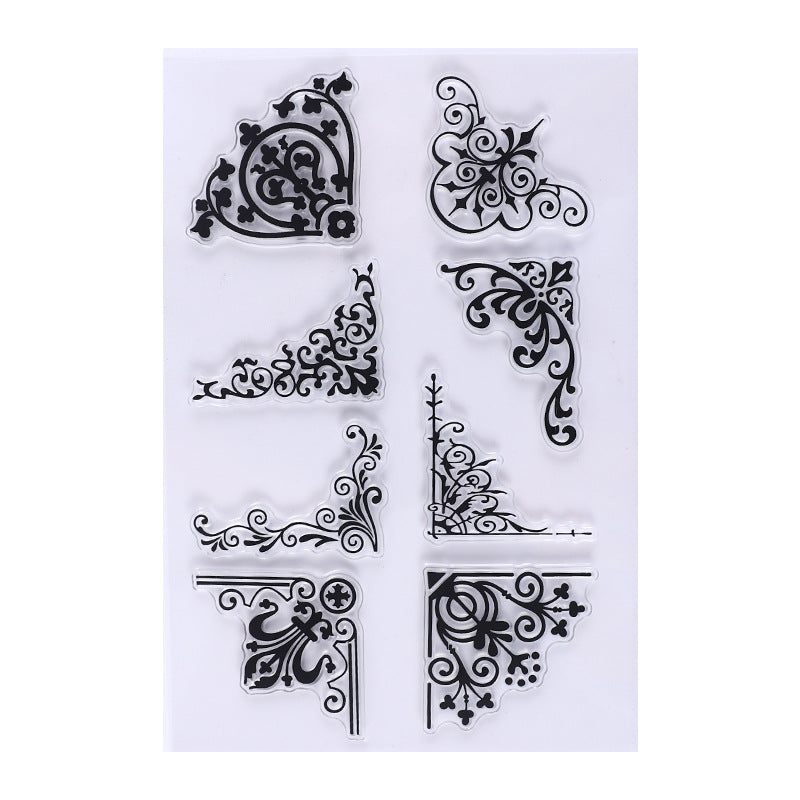 Vintage Ephemera Clear Silicone Stamp Collection