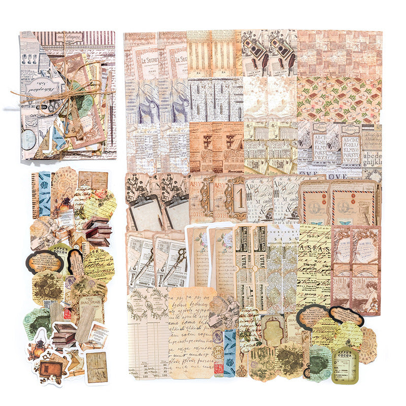 Philosophy Notes wing — full layout of book and script stickers