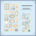 Stamp Story Gold Foil Stickers - Vintage Postage