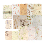 Pressed botanical florals aesthetic journal ephemera