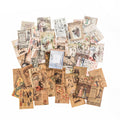 Retro modern posters vintage dual material paper pad