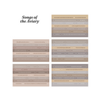 Songs of the aviary vintage nature quote sticker book