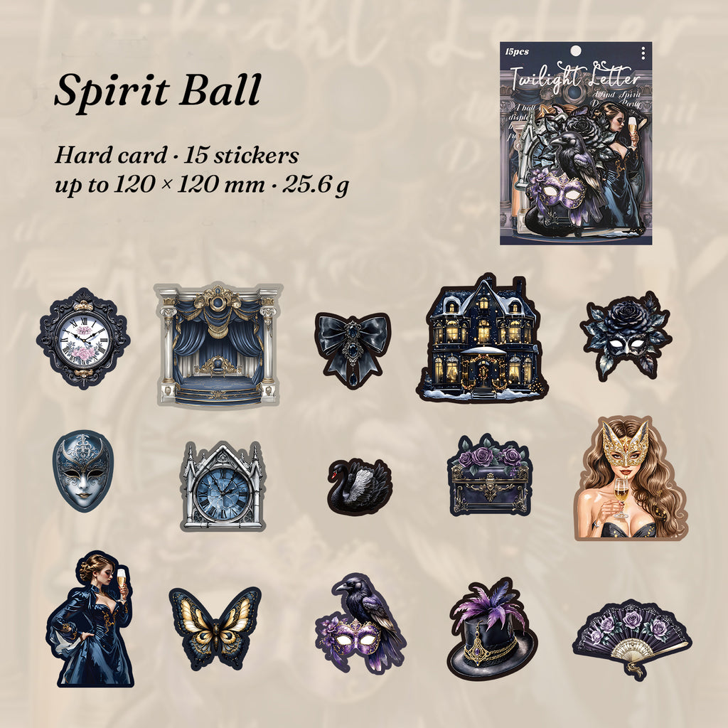  Spirit Ball mood — 15 pieces of masked ball scenes
