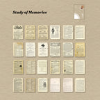 24 vintage book page ephemera papers with anatomy plates, dictionary entries and illustrations