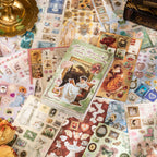 Scattered sticker sheets from the Garden Tea Party series