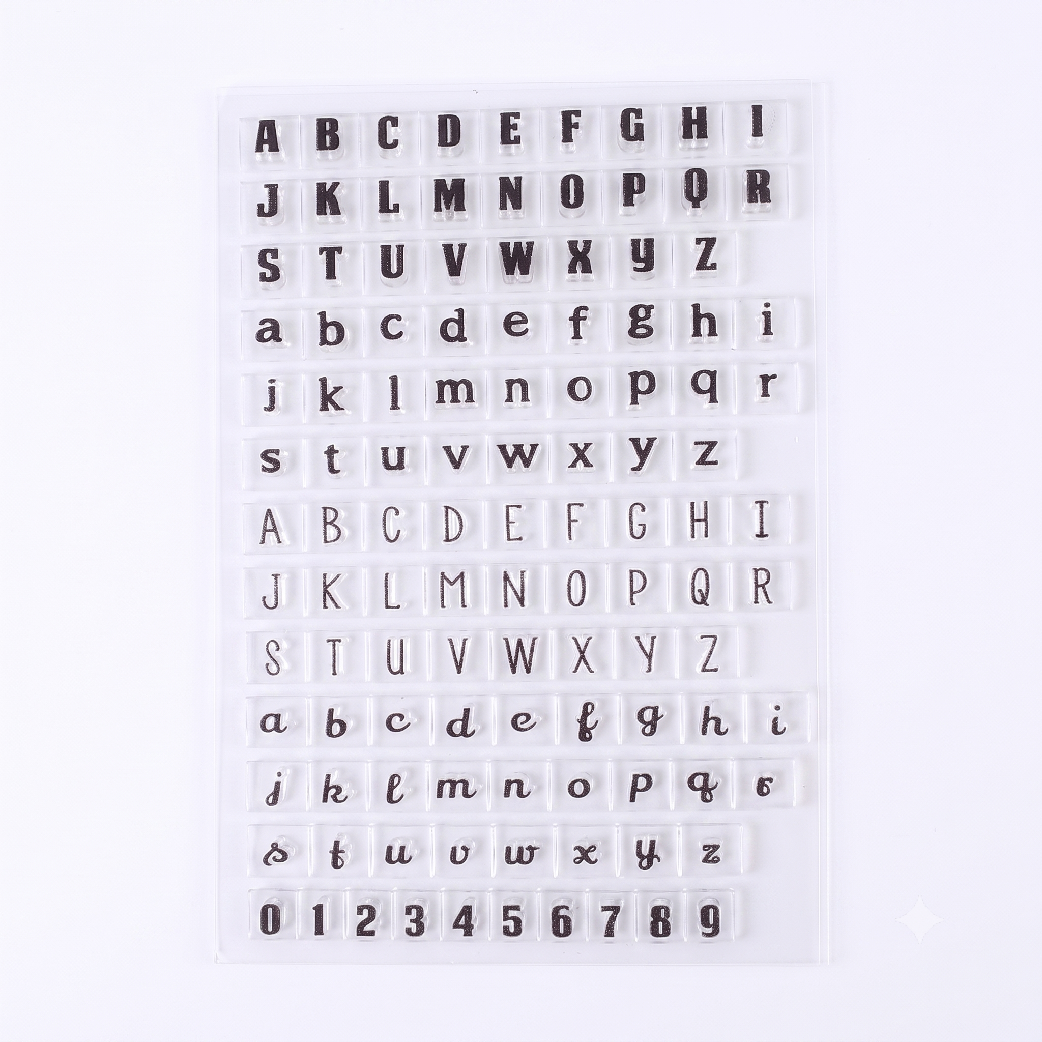 Vintage Ephemera Clear Silicone Stamp Collection