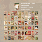 Victorian time machine vintage poster sticker book
