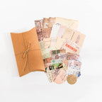 Memory Post Office design - vintage postal ephemera mixed media paper