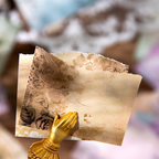 Vintage floral background paper collection - 40 sheets for journaling and crafts