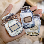 Vintage bottle label sticker collection - 6 themed designs