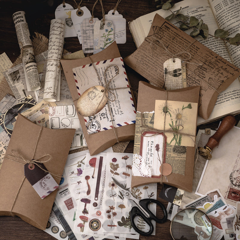 Vintage room mixed media paper pack - 15pc A5 160gsm collection showcase