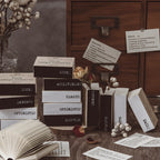 Vintage dictionary mini journal - library series 64 page pocket notebook