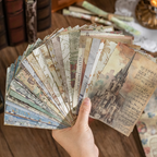 Vintage memoirs paper pack - 30 unique distressed patterns